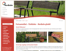 Tablet Screenshot of nordbahn-online.de